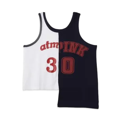 atmos pink Mesh Docking Tank Top "Blue"