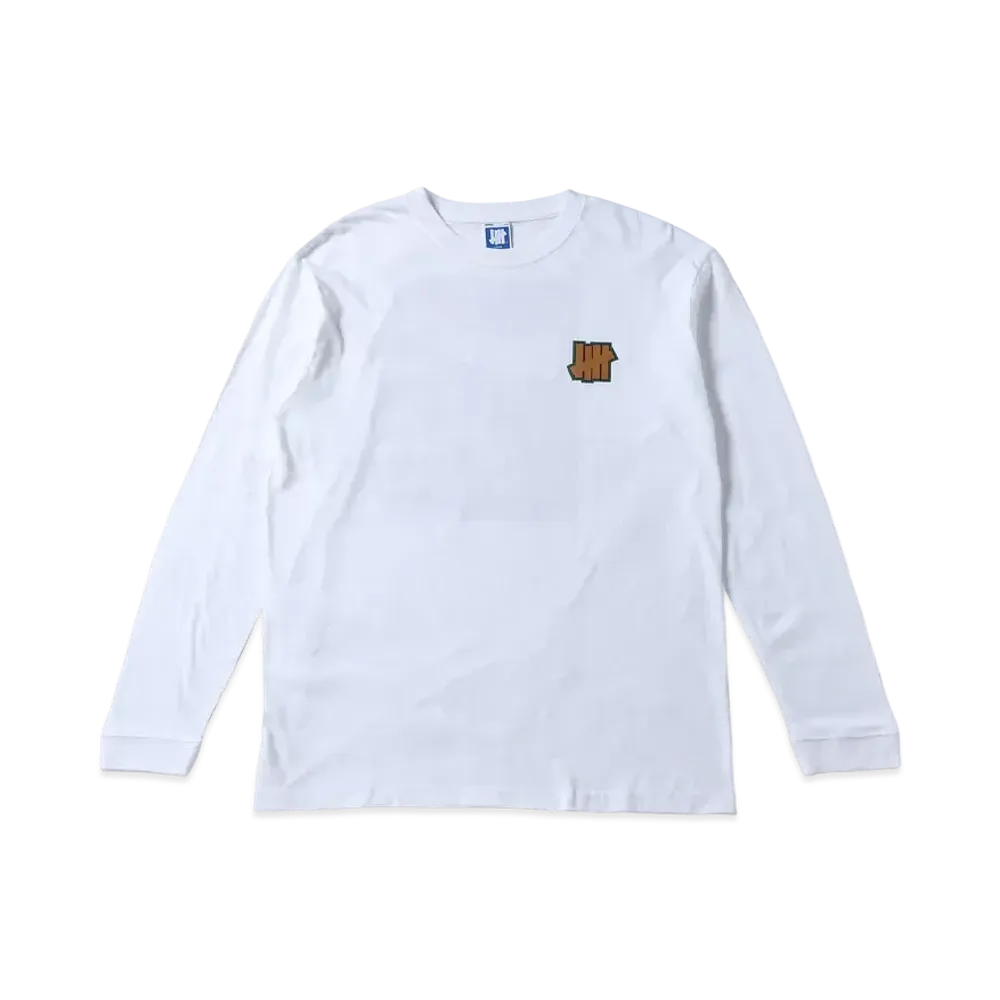UNDEFEATED THE ORIGINAL L/S TEE CERAMIC - UL20109 "White"
