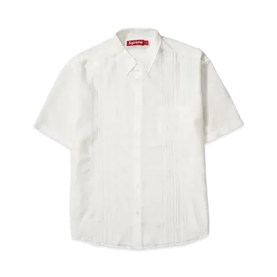 Supreme Pintuck S/S Shirt "White"