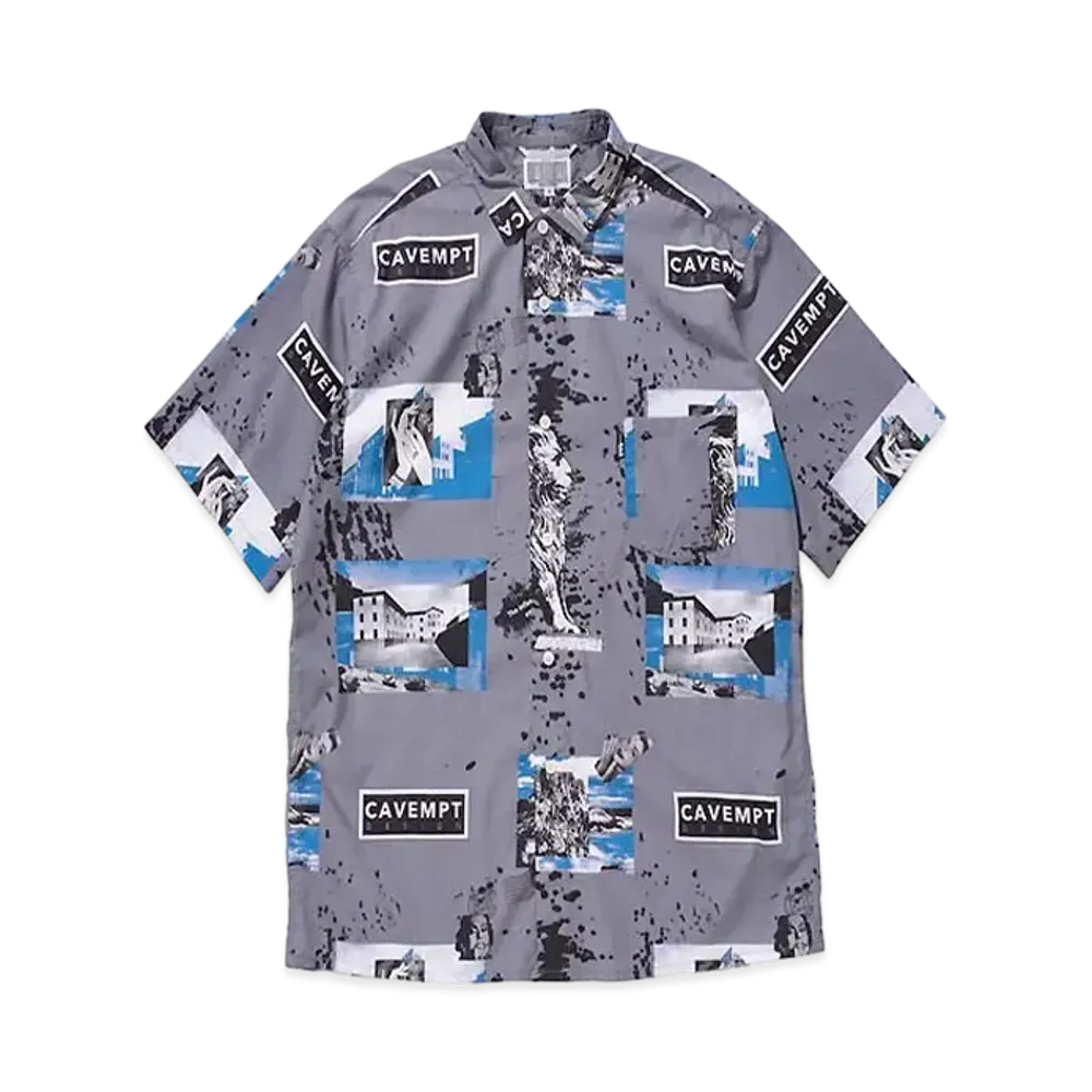 Cav Empt (C.E) DESIGN SIMULATION SHORT SLEEVE SHIRT "Grey"