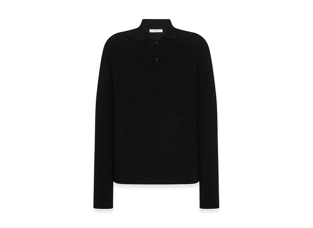 The Row Tiger Cashmere Polo "Black"