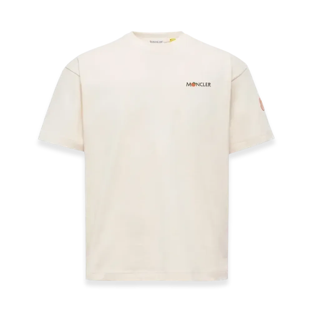 MONCLER x Gilga Farm by Donald Glover Cotton T-Shirt "Ivory"