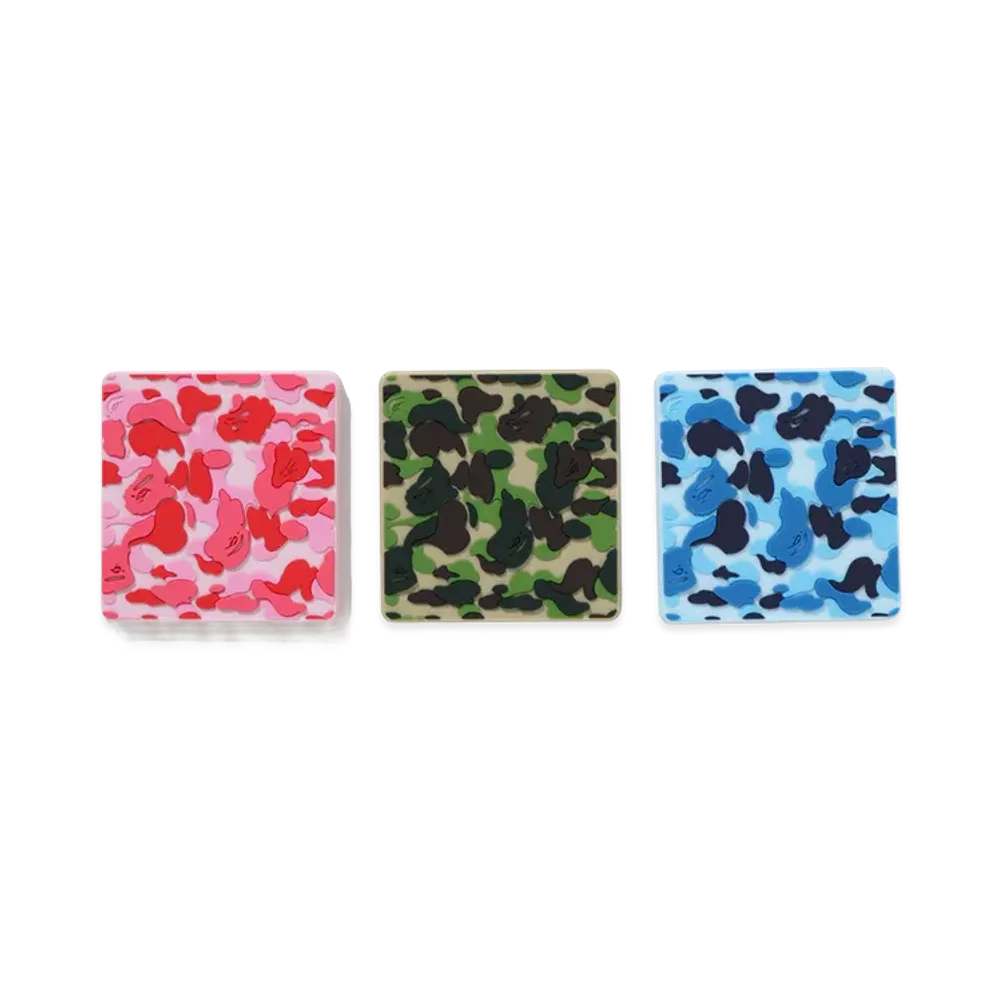 A BATHING APE ABC Camo Magnet Attach "Multi"