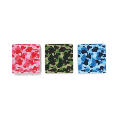 A BATHING APE ABC Camo Magnet Attach "Multi"