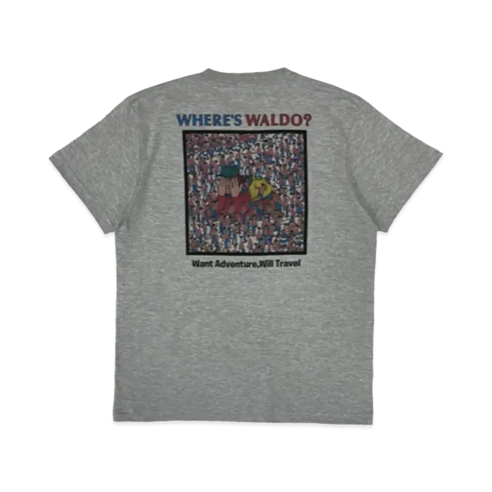 BEAMS x WHERE'S WALDO PRINT S/S Tee "Gray"