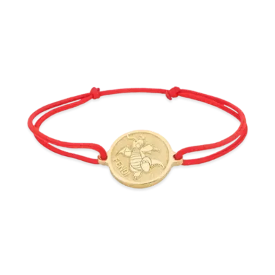 Pokemon x Fragment x FENDI Dragonite Ribbon Bracelet "Red"