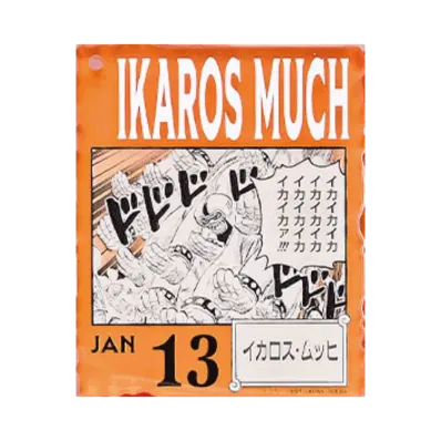 BANDAI "Ichiban Kuji" -ONE PIECE BASE SHOP Lottery 366DAYS OF BIRTHDAYS- Birth Month January-March Shin Colors Acrylic Block Charm Prize 1/13 Ikaros Much