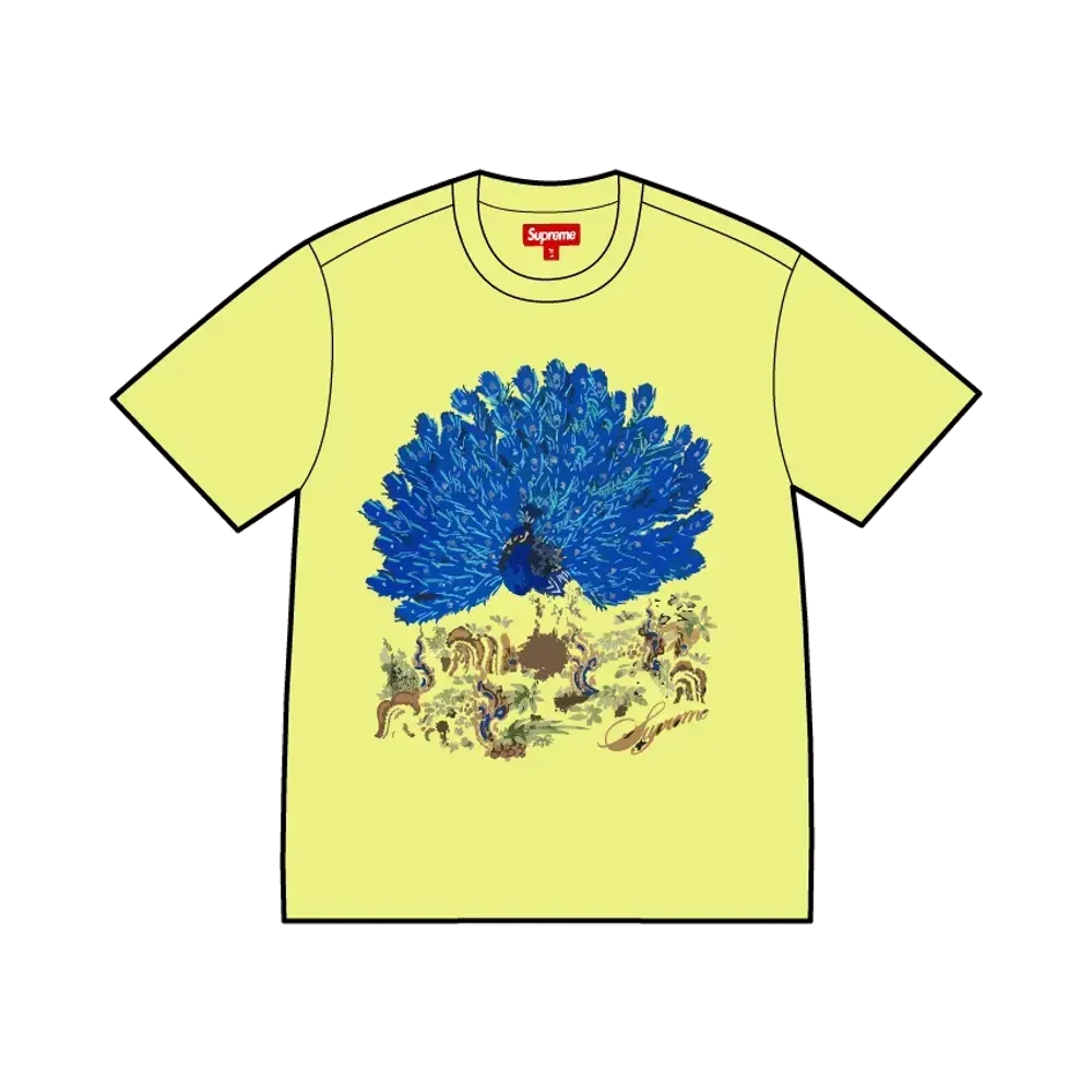 Supreme Peacock S/S Top "Lime"