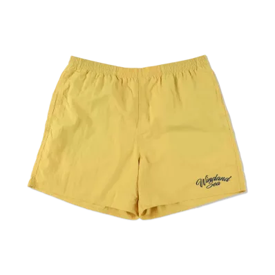 WIND AND SEA Nylon Short "Yellow"