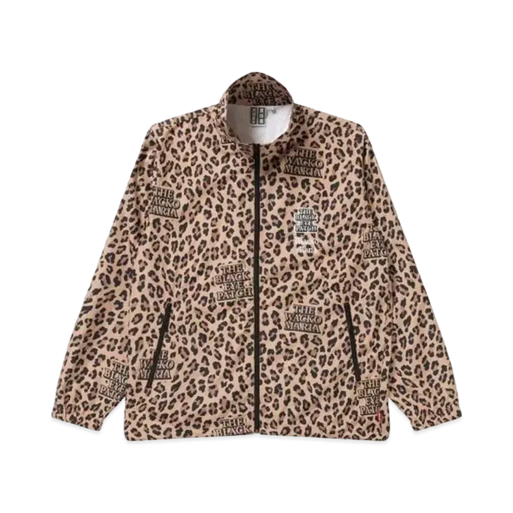 BlackEyePatch WACKO MARIA Leopard Track Jacket Type-1 "Brown"