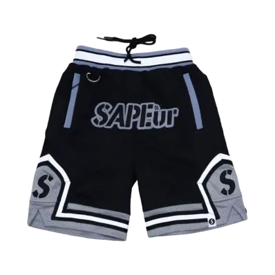 SAPEur Basket Shorts Kids "Black"
