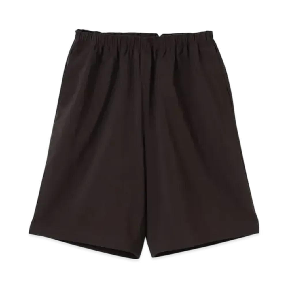 BEAMS Everett Wide Shorts "DarkBrown"