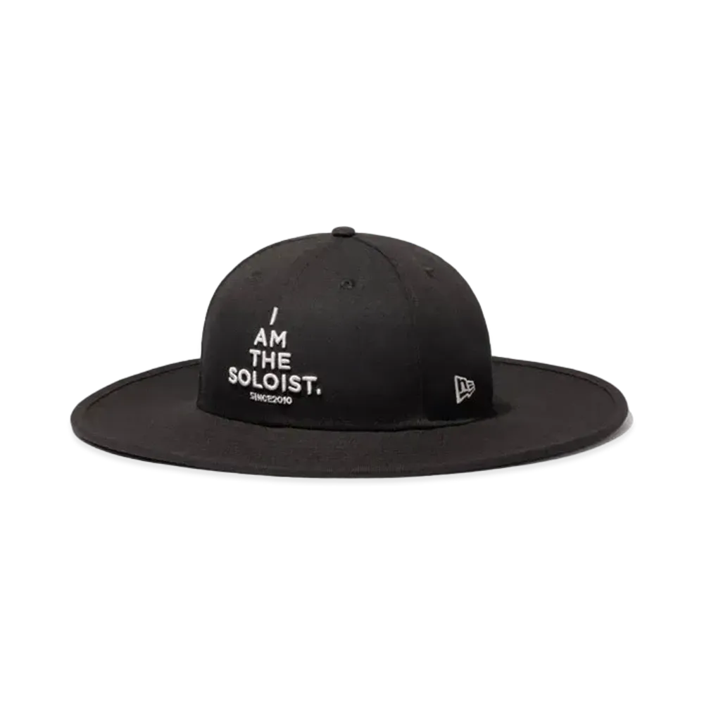 NEW ERA x TAKAHIROMIYASHITATheSoloist. Fitted Long Brim Hat SS24 "Black"
