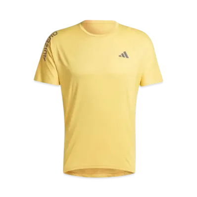 adidas Adizero Running Short Sleeve T-shirt "Semi Spark/Grey Six"