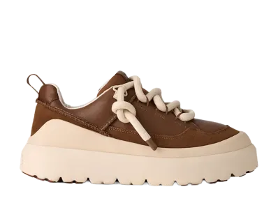 UGG Heritage Utility Sneaker "Dark Chestnut/Whitecap"
