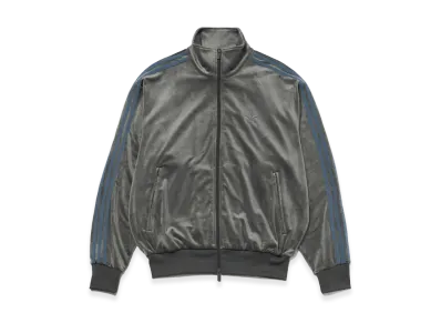 adidas x BEAUTY&YOUTH Firebird Velour Top "Gray"