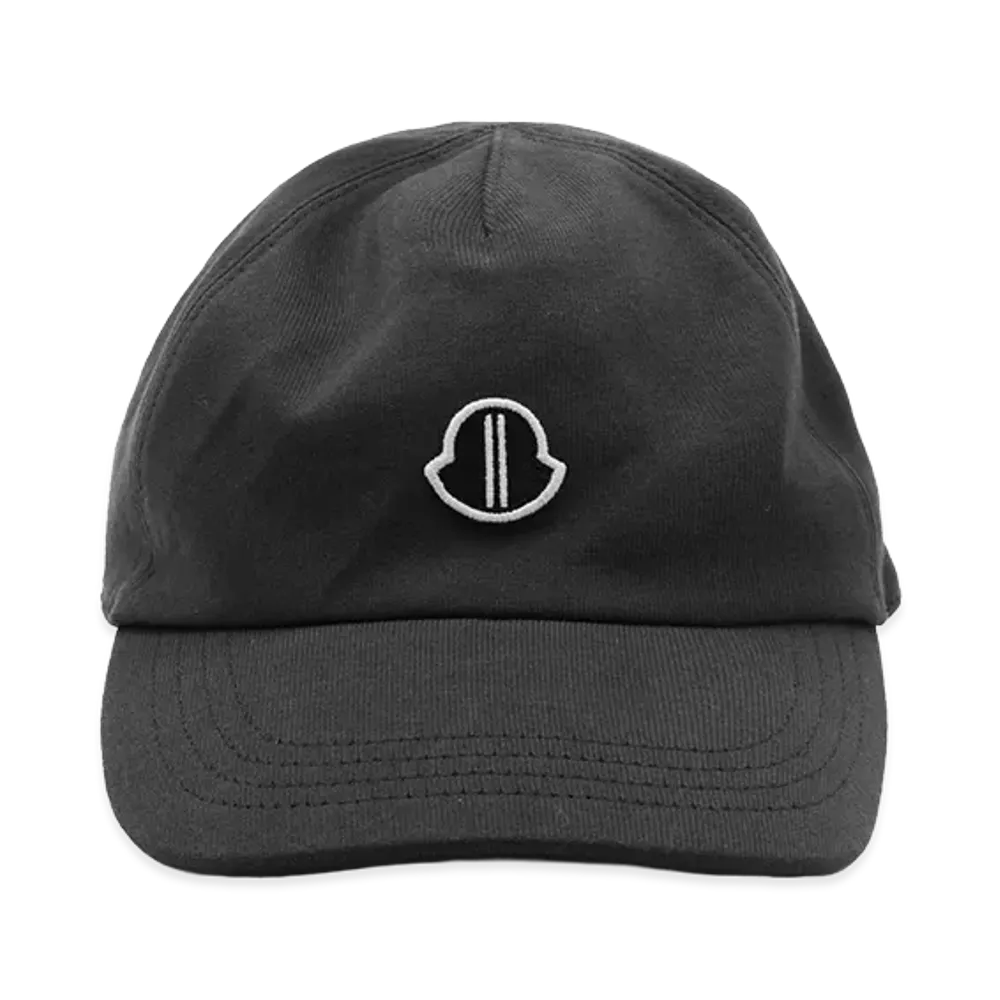 Rick Owens x Moncler Women's Baseball Cap With Logo "Black"