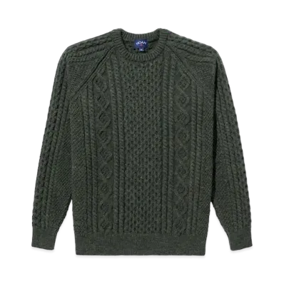 Noah Fisherman Sweater "Loden"
