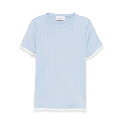 MONCLER Kids T-Shirt "Light Blue"