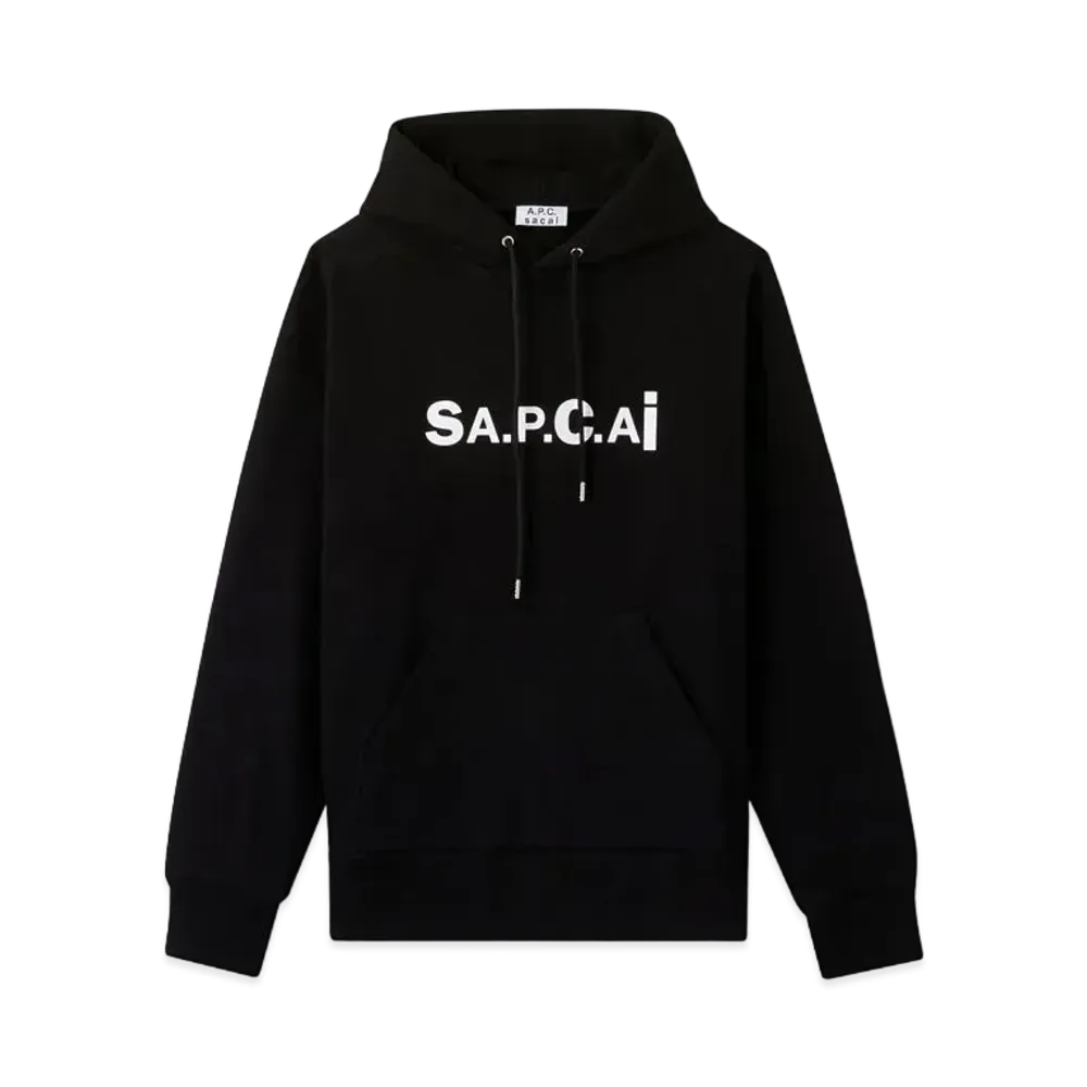 sacai x A.P.C. HOODIE TAIYO "Black"