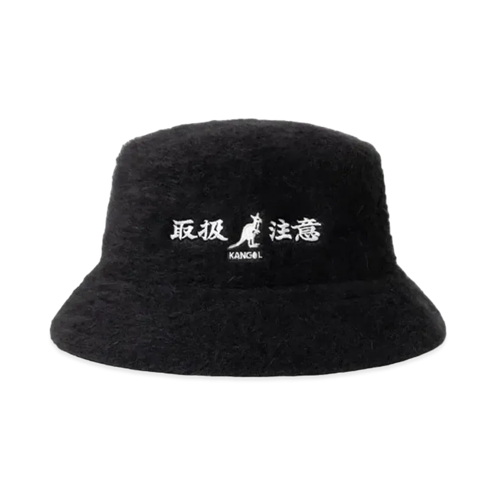 BlackEyePatch x KANGOL HWC Bucket Hat "Black"