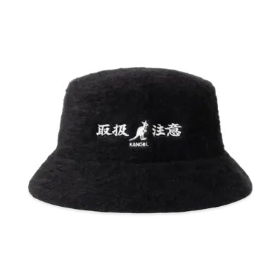 BlackEyePatch x KANGOL HWC Bucket Hat "Black"