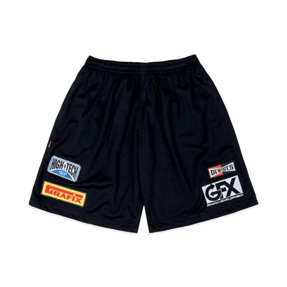 DEVA STATES Mesh Shorts Garage "Black"