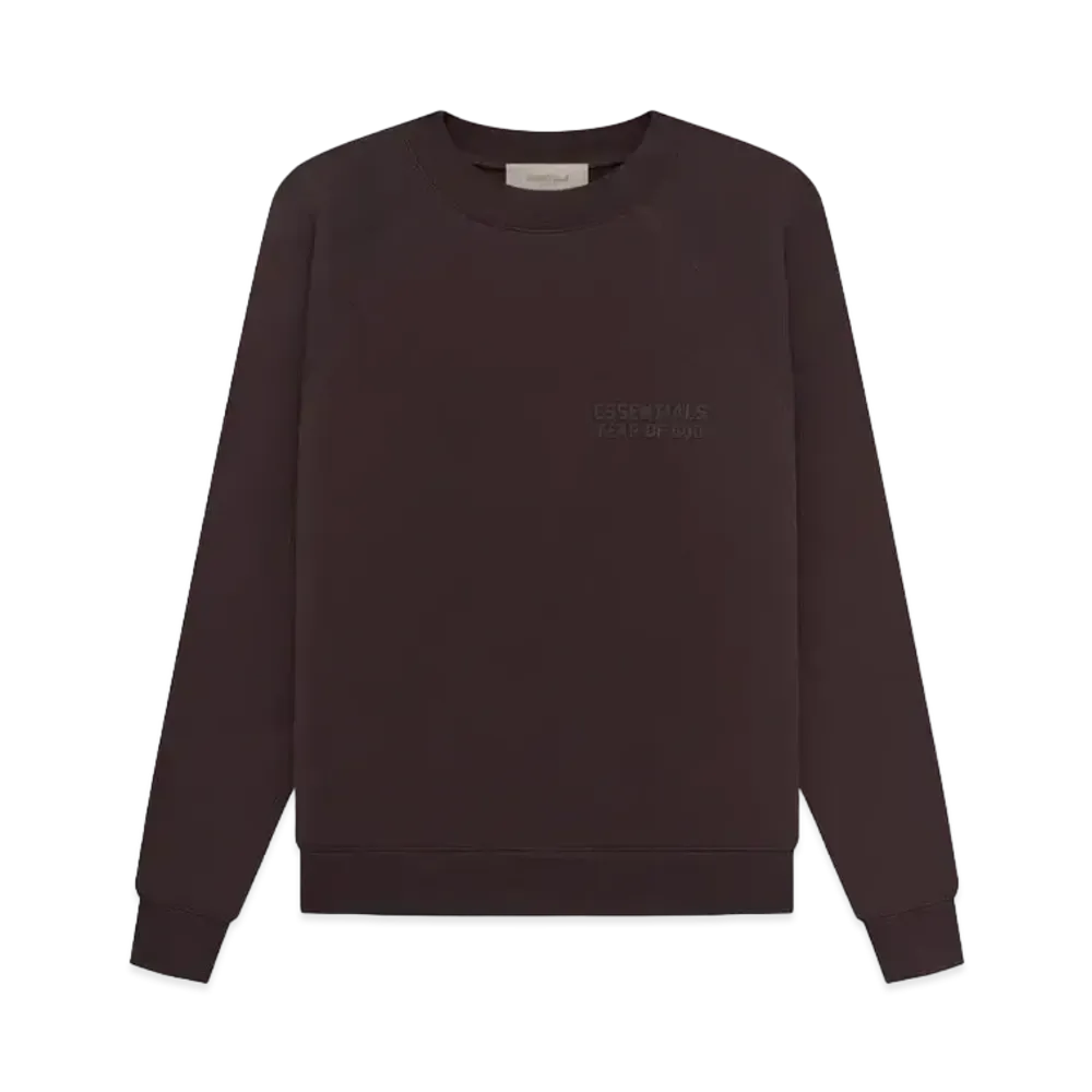 FEAR OF GOD ESSENTIALS Crewneck Sweatshirt "Plum"