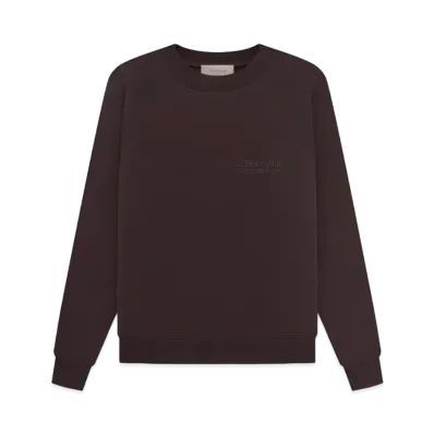 FEAR OF GOD ESSENTIALS Crewneck Sweatshirt "Plum"