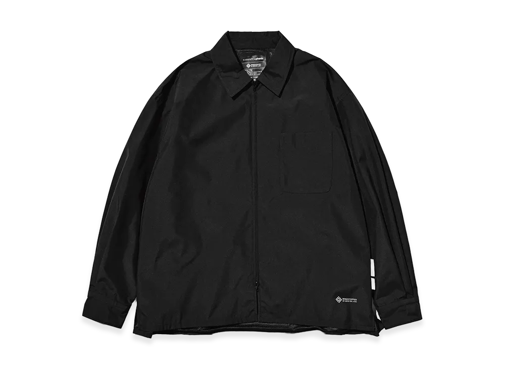 CLESSTE +Phenix Windstopper By Gore-Tex Labs City Uniform Zipup L/S Shirt "Black"