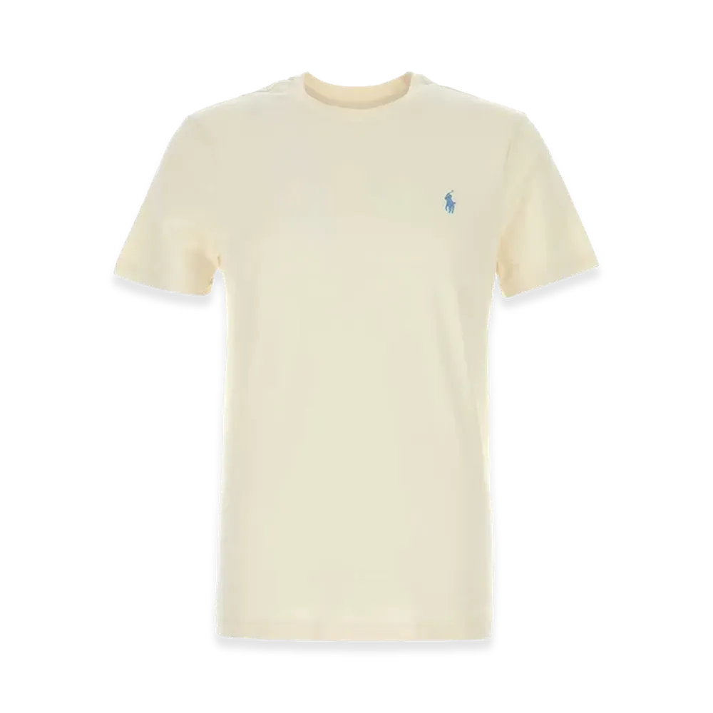 Polo Ralph Lauren Cotton T-Shirt "Ivory"