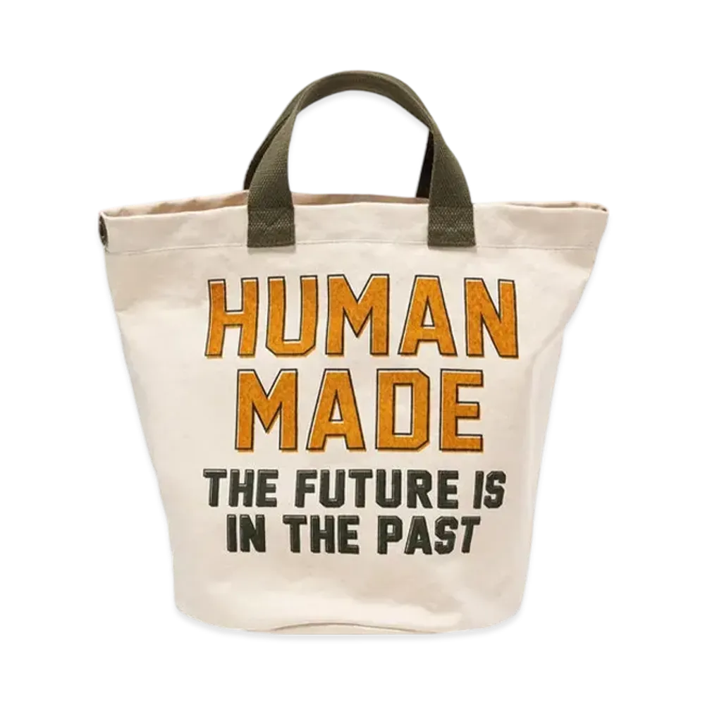 HUMAN MADE Canvas Tote Small "White"
