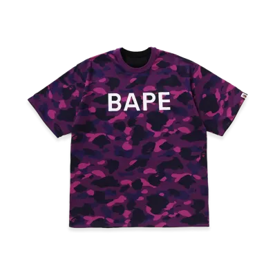 A BATHING APE Reversible Tee "Purple"