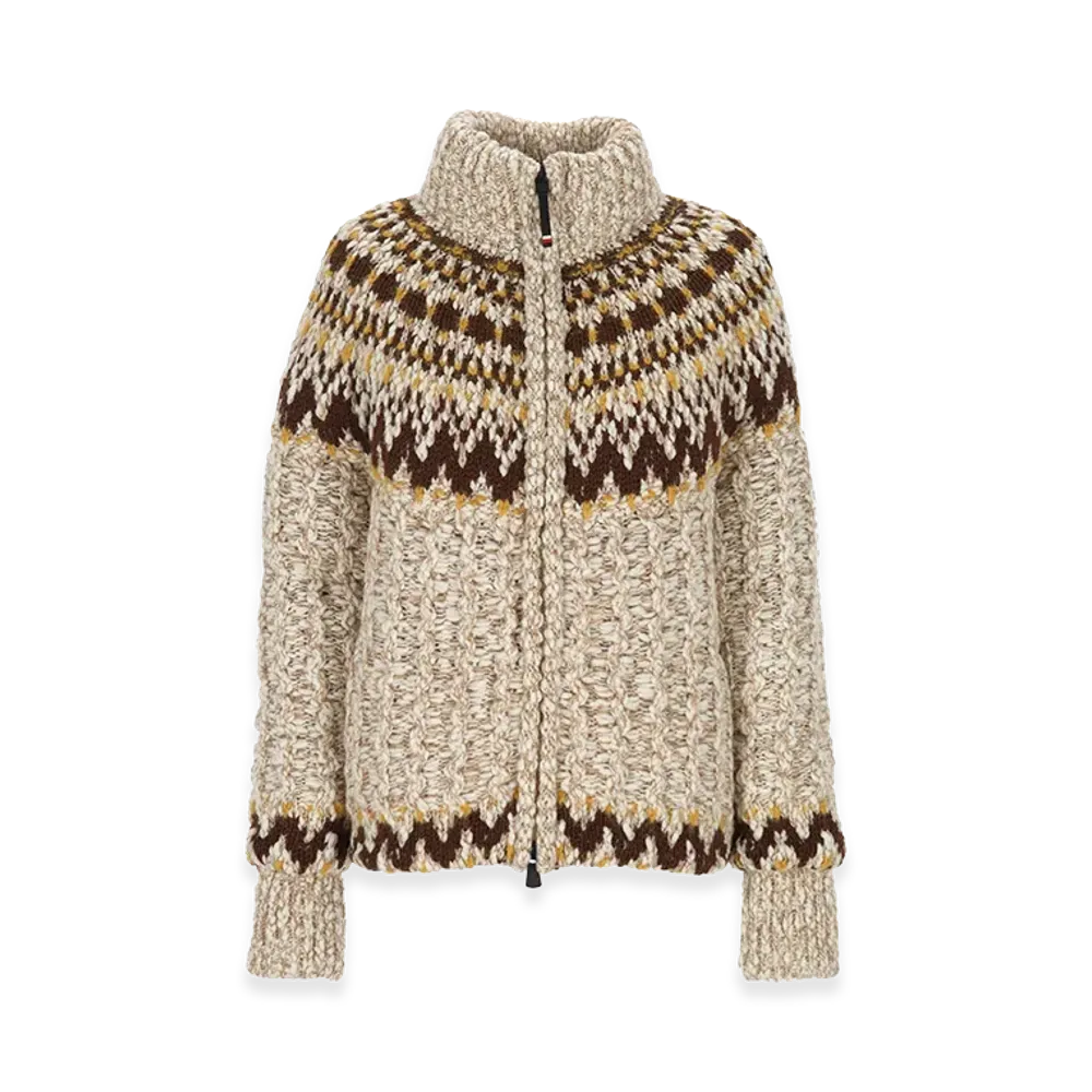 MONCLER Women's Grenoble Sweaters "Beige"