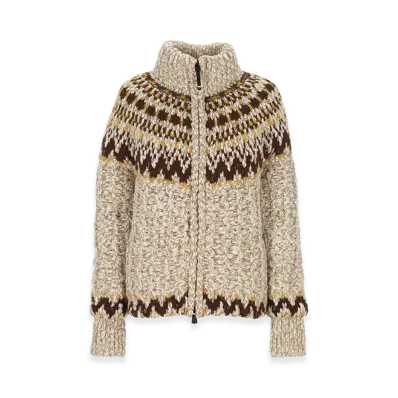 MONCLER Women's Grenoble Sweaters "Beige"