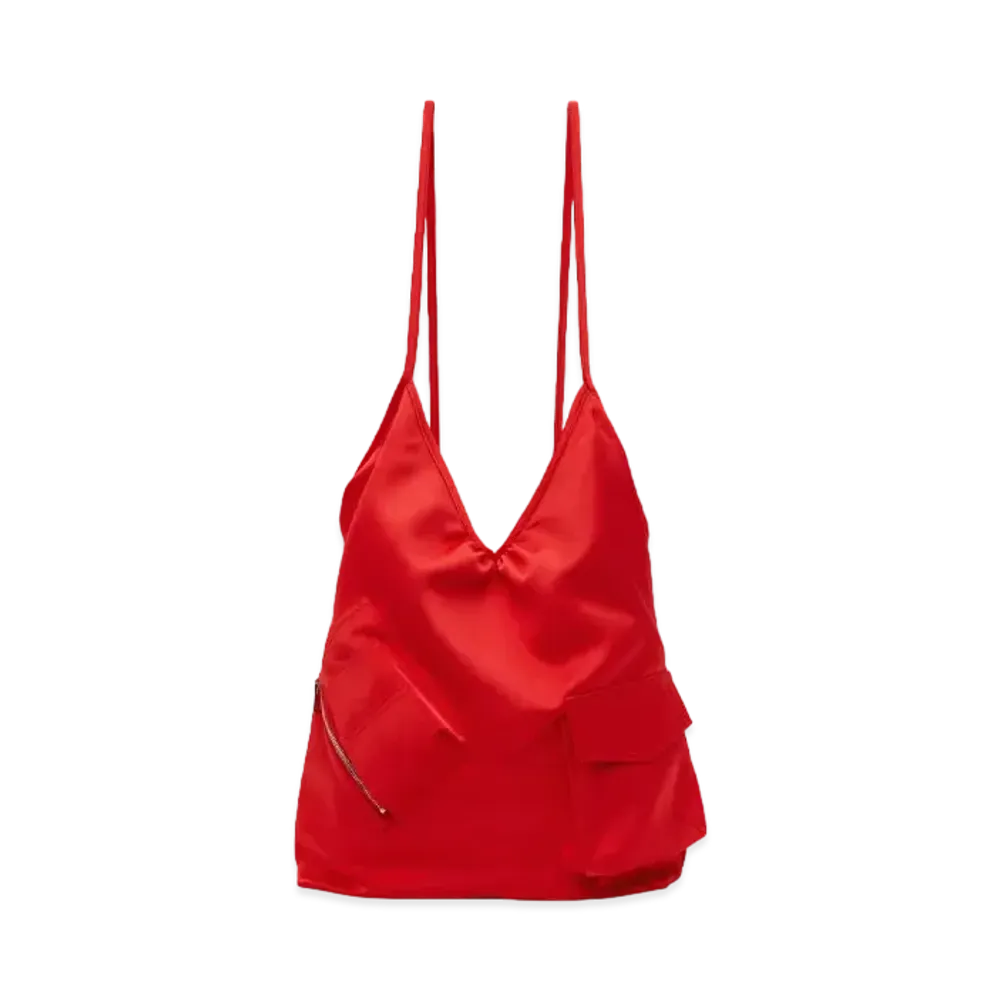 WE11DONE Pocket Touch Bag "Red"