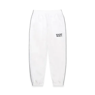 WACKO MARIA Track Pants "White/Black"