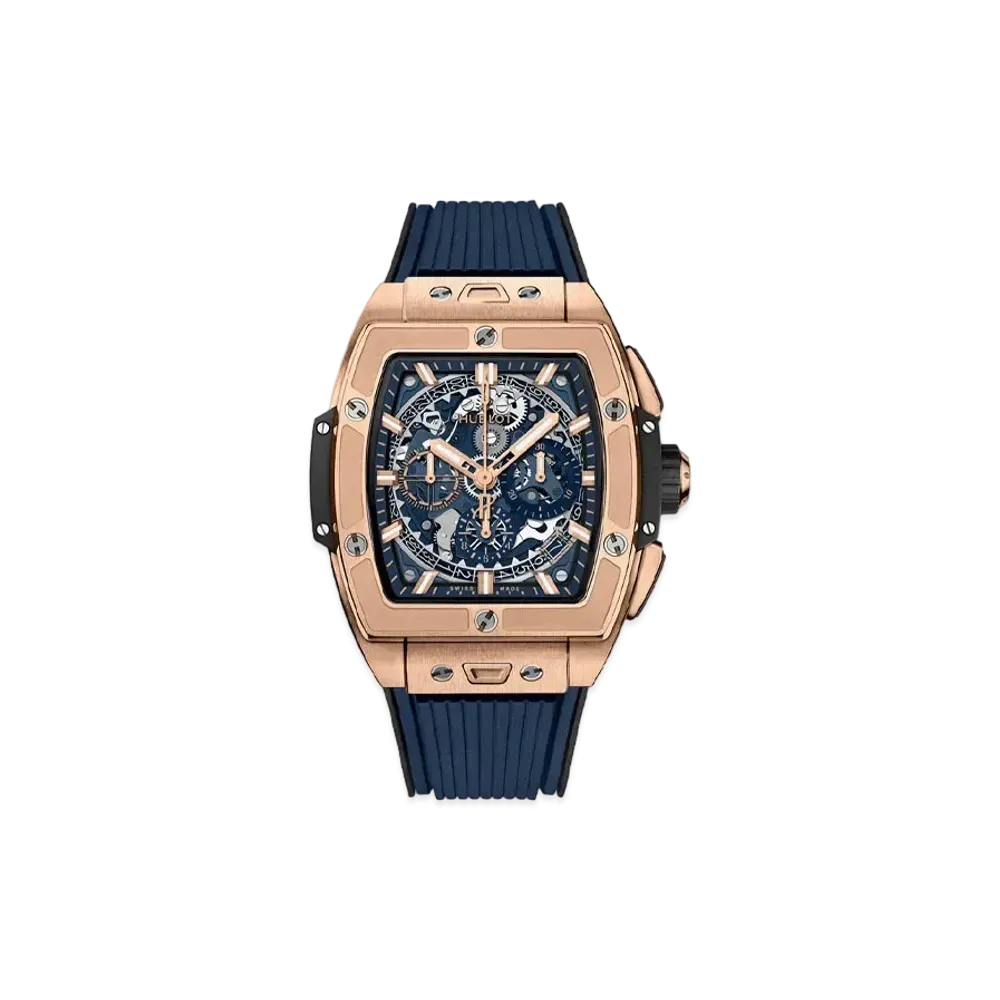 HUBLOT Spirit of Big Bang King Gold Blue 42mm