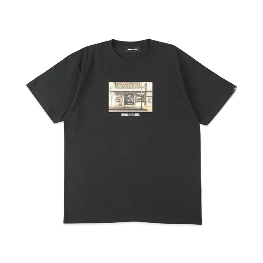 WIND AND SEA Wild&Free (City) photo tee "Black"