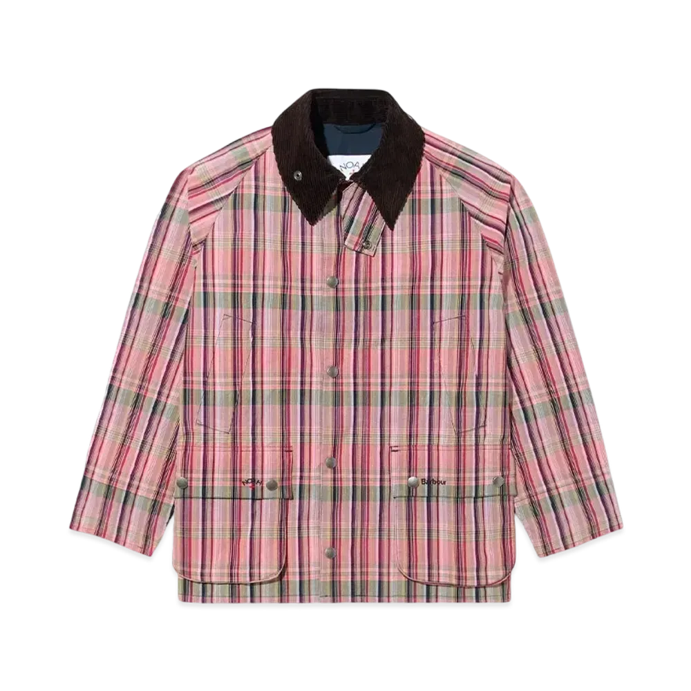 Noah x Barbour Waxed Madras Bedale Jacket "Madras"