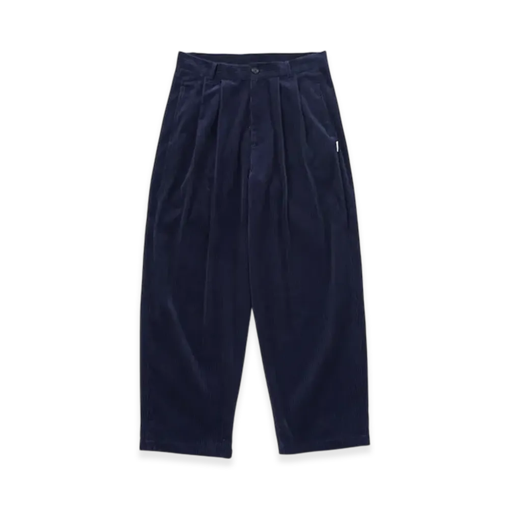 TTTMSW Corduroy 2 Tuck Pants "Navy"