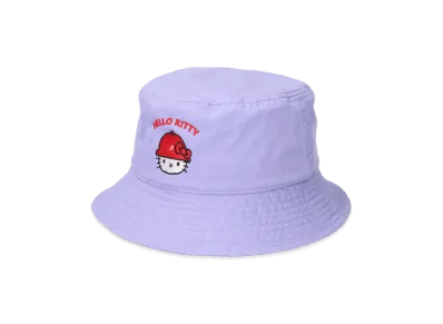 KANGOL x HELLO KITTY Washed Bucket "Ice Lilac"