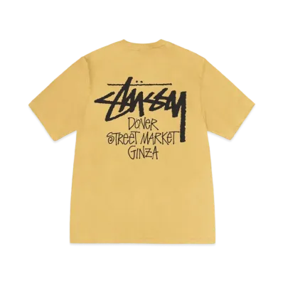 Stussy x Dover Street Market Ginza Tee "Curry"