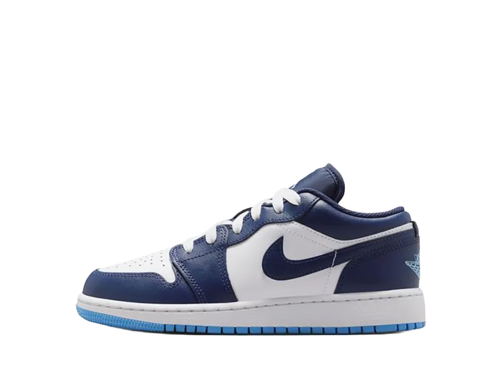 Nike GS Jordan 1 Low SE "Midnight Navy/White/University Blue"
