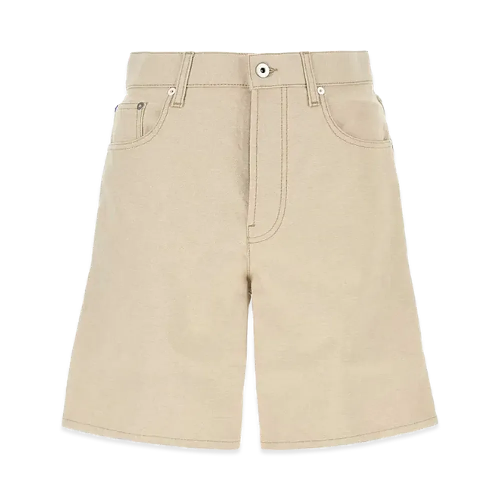 Burberry Sand Cotton Bermuda Shorts "Beige"