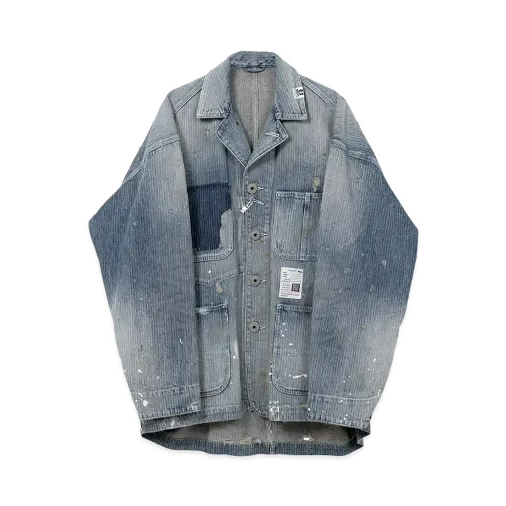 Maison MIHARA YASUHIRO Aged Chore Jacket "Indigo"