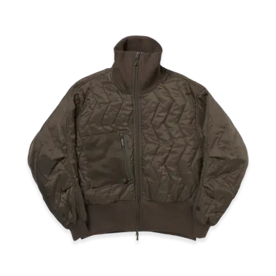 DAIWA PIER39 W'S Tech Army Qulting High Neck Jacket "Brownkhaki"