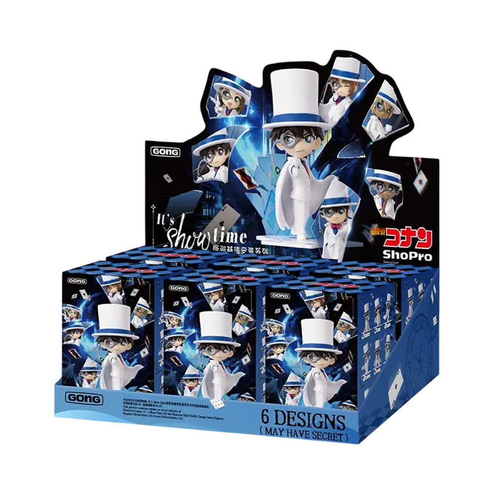 POP MART Detective Conan-It's Show Time Kid the Phantom Thief Outfit Change Series Figures [Assortment Box]