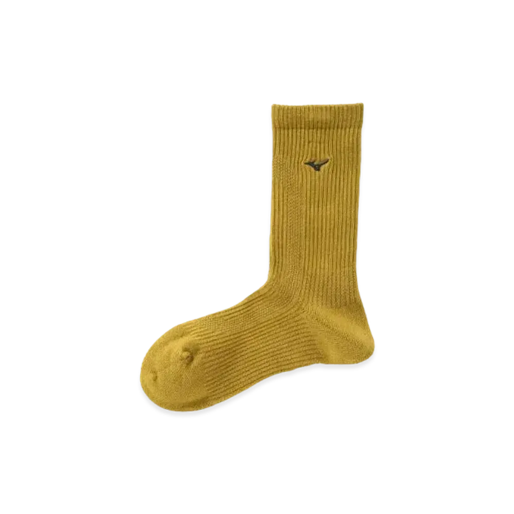 MIZUNO For Margaret Howell Women's Dry Vector Socks "Tumeric"