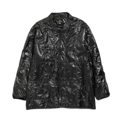 Needles PIPING QUILT JACKET - NYLON RIPSTOP "Black"